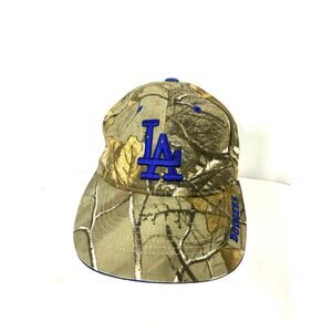 LA Dodgers Realtree Camo Baseball Hat Adjustable MLB